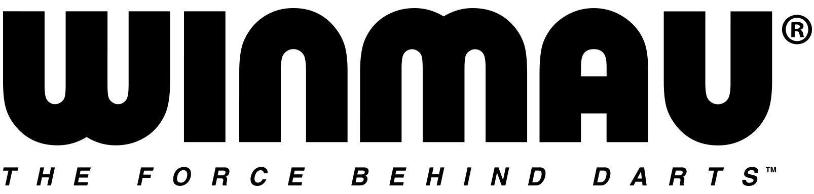 Winmau Logo Black Text With White Backgrounf